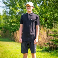 Guru Aventus Polo Black/Grey